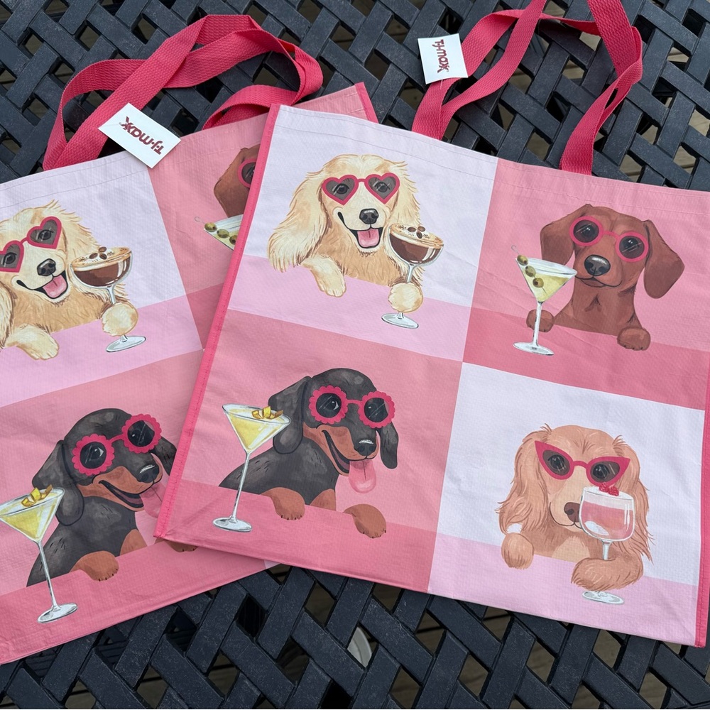 TJMaxx Collectable Shopping Totes (2)